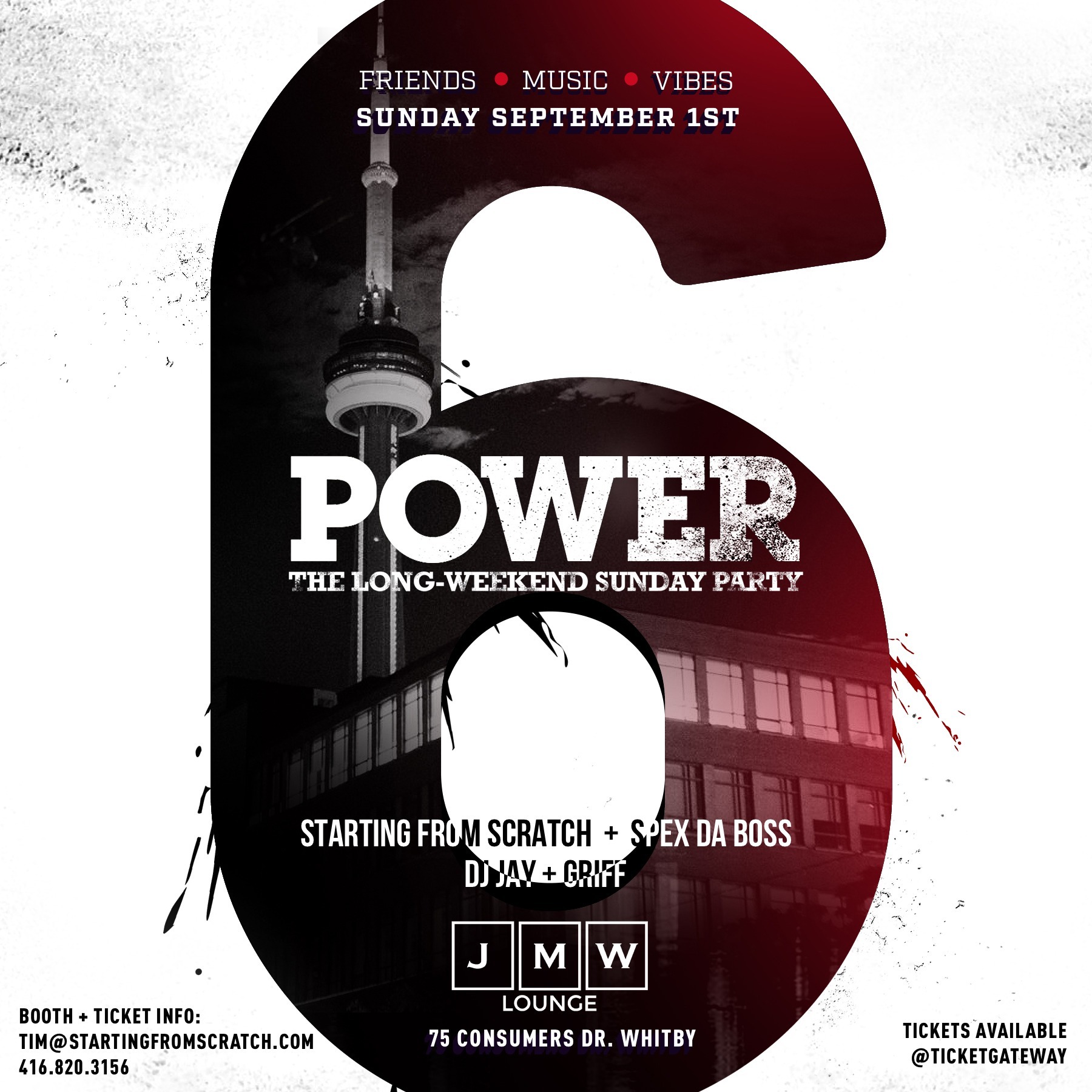 Power - The Sunday Long Weekend Party (Sept 1) LIMITED TICKETS AT THE DOOR