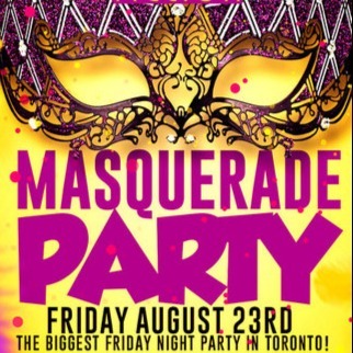 MASQUERADE PARTY @ FICTION NIGHTCLUB | FRIDAY AUG 23RD