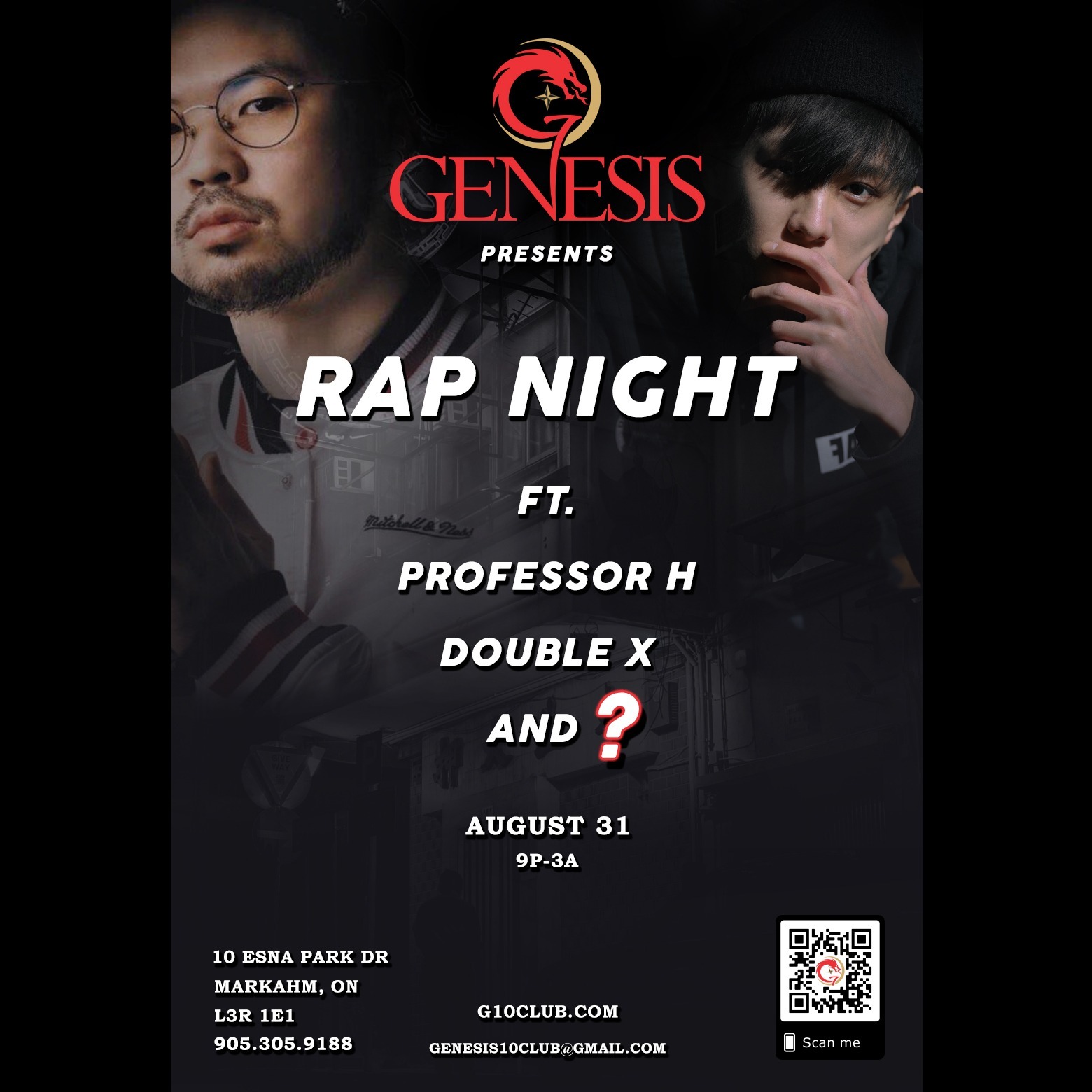 Genesis Presents Rap Night @ Boss Club 