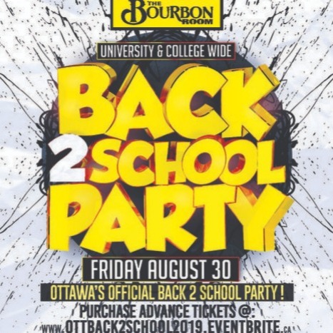 OTTAWA FROSH WARM UP PARTY @ THE BOURBON ROOM | OFFICIAL MEGA PARTY!