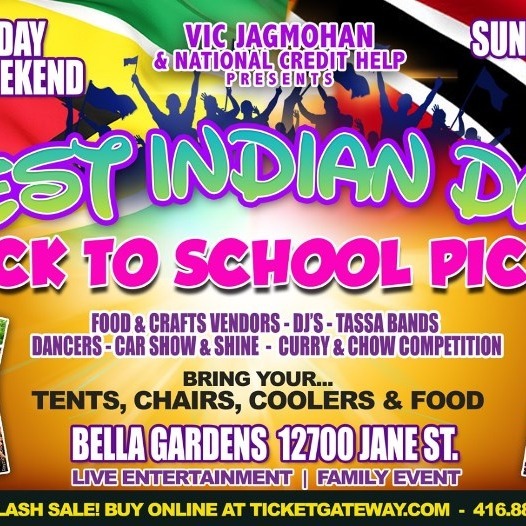 West Indian Day - Back To School Picnic 2019