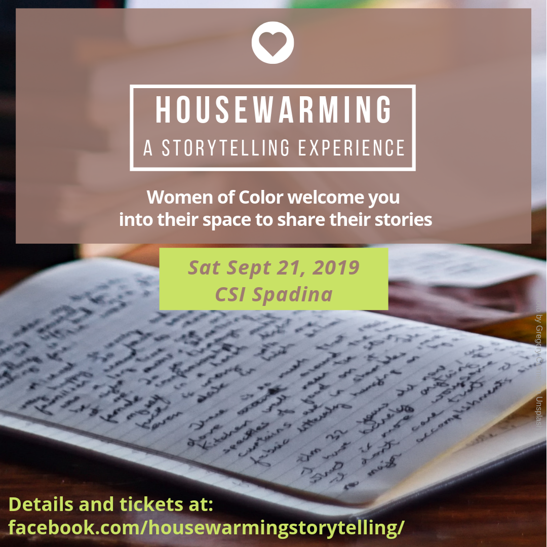 Housewarming Storytelling - 7 Women Of Color Telling Their Personal Stories 