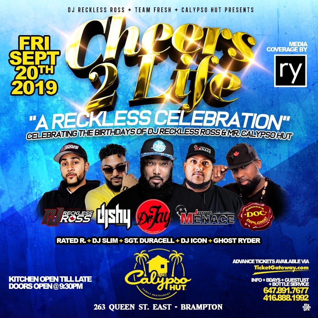 CHEERS 2 LIFE - A RECKLESS CELEBRATION