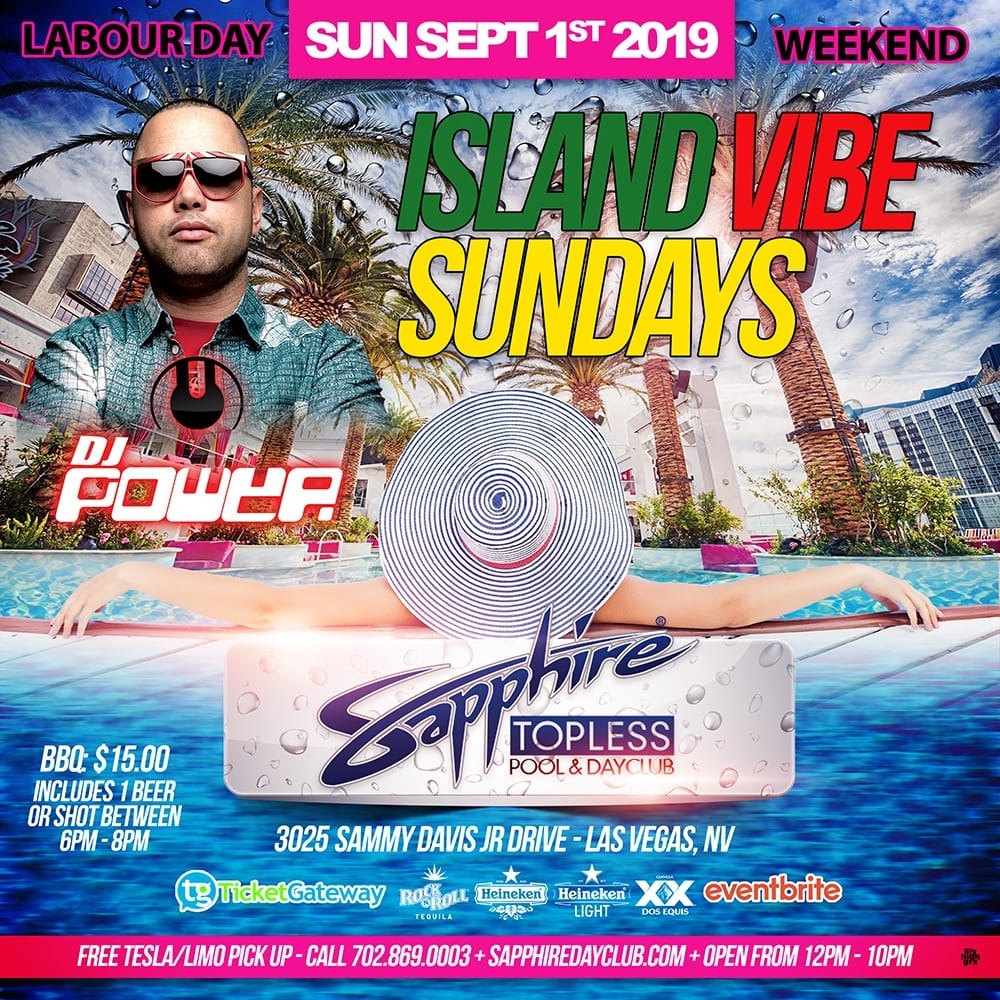 Island Vibe Sundays w/ DJ POWER and Friends