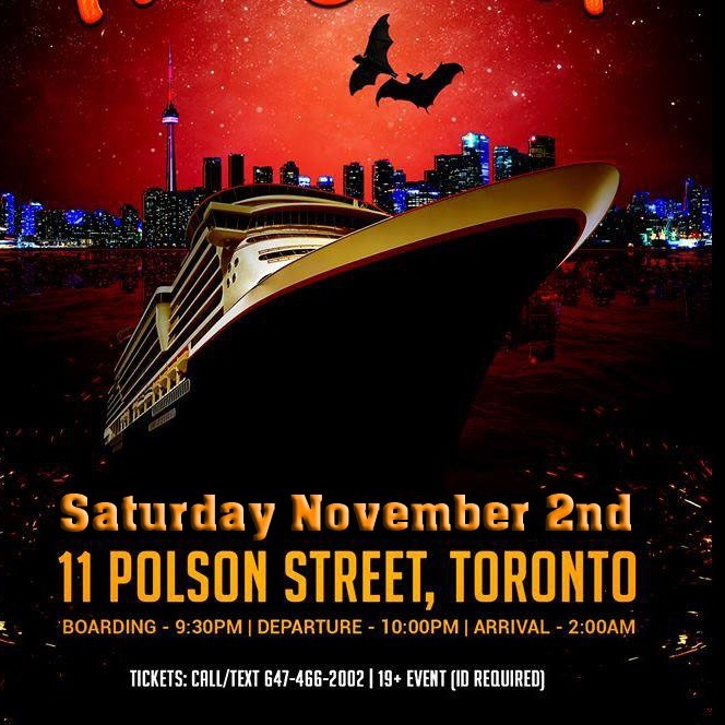 Toronto Halloween Hangover Booze Cruise