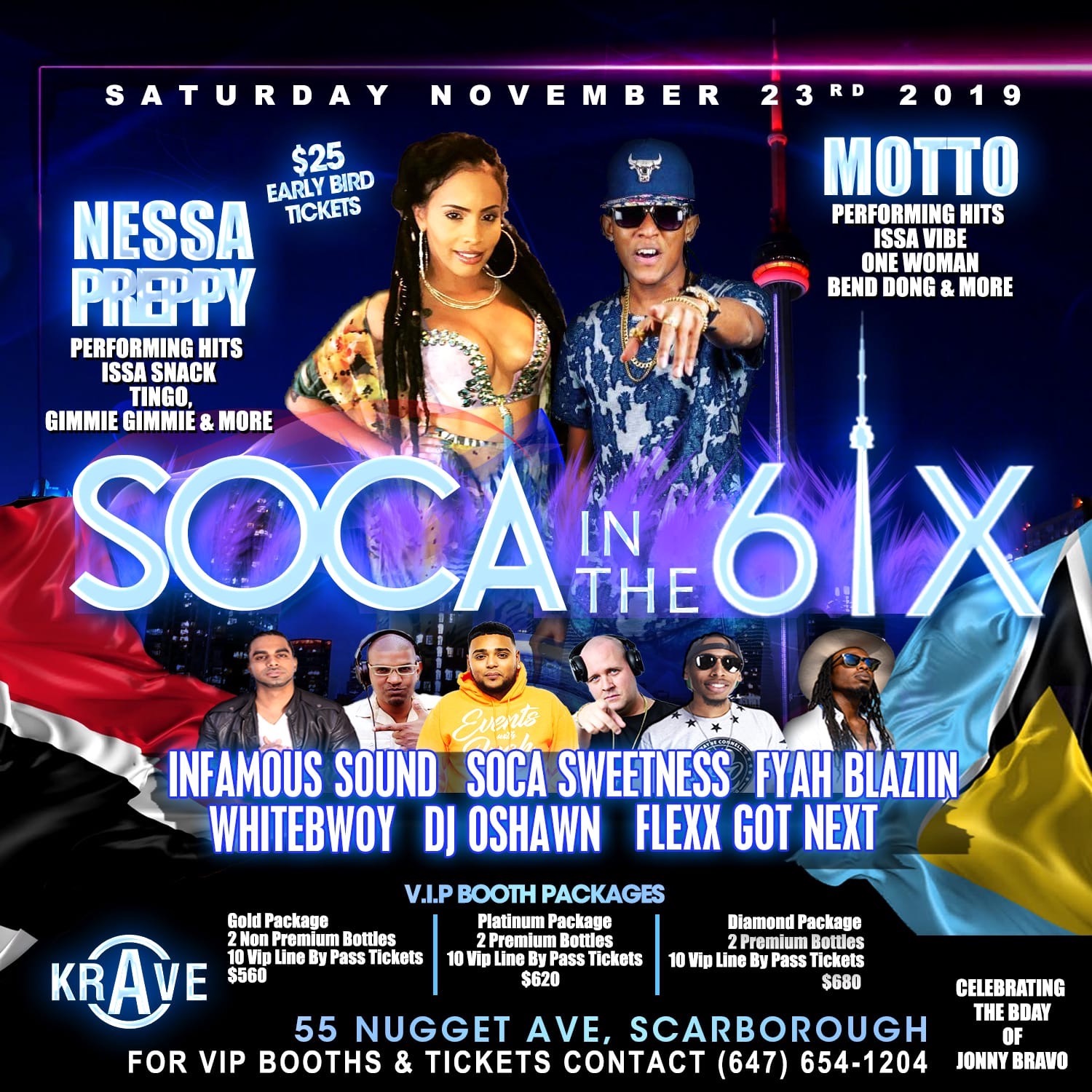 SOCA IN THE 6IX FEAT. NESSA PREPPY & MOTTO