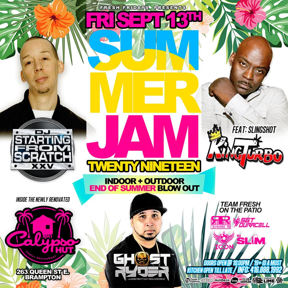 FRESH FRIDAYS-SUMMER JAM 