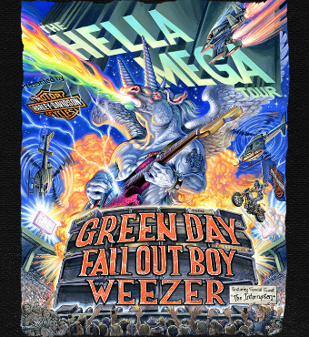 Hella Mega Tour: Green Day,Fall Out Boy,Weezer & The Interrupters | Tickets