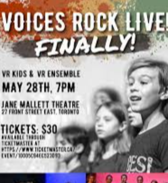 Voices Rock Live - VR Kids & VR Ensemble | Live Concert | Tickets 