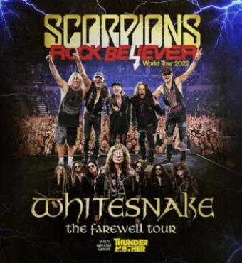 Scorpions, Whitesnake & Thundermother | Band Concert | Tickets
