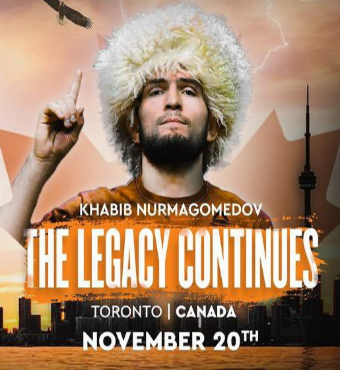 Khabib Nurmagomedov | Toronto | Tickets