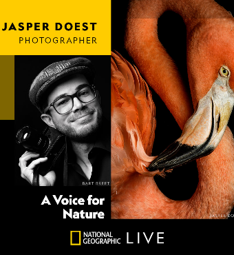 National Geographic Live: Jasper Doest - A Voice For Nature | Tickets