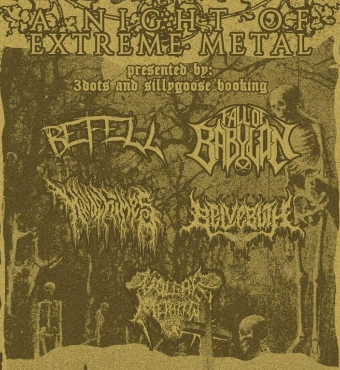 An Evening of Extreme Metal | Tickets