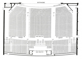 Queen Elizabeth Theatre Interactive Seating Chart